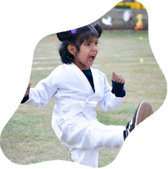 Children engaged in play-based learning