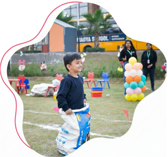 Children playing at Rainbow Bliss