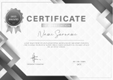 Certificat image